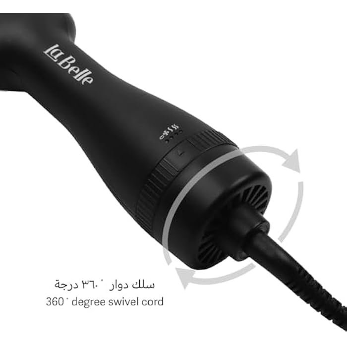 la belle فرشاة شعر لا بيل الاحترافية، سوداء - Image 5